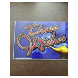 Three wishes 2000 Atronic glass 20” x 10”