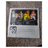 3 records: Aerosmith night in the ruts, jailbreak thin Lizzy, and Pete Townsend empty glass