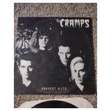 2 records AC DC & THE cramps