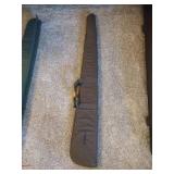 2 Gun mate gun case (green) and  Cabelas brown gun case