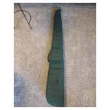 2 Gun mate gun case (green) and  Cabelas brown gun case