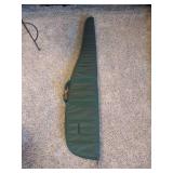 2 Gun mate gun case (green) and  Cabelas brown gun case