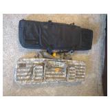Cabelas camo gun case and black 5.11 VTAC gun case