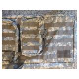 Cabelas camo gun case and black 5.11 VTAC gun case