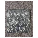 10 records: UFO, Angel City, Meatloaf, Eric Clapton, Cheap Trick, Commodore etc