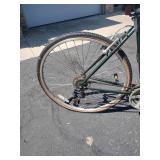 Trek 10 speed bike bike (dark green)