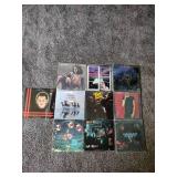 10 records: Van Halen, Reo Speedwagon, Deep Purple Who Do we think we are, Gary Numan, Bob Seger, The Moody Blues