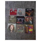 10 Records:Eagles Live, Zappa/Mothers, Gary Numan, 20 Giant hits, Reo Speedwagon, Ted Nugents, Scorpions, Rare Earth in concert