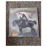 4 Records & 2 album covers: Three Dog Night, Reo Speedwagon & Molly Hatchet, & Van Halen