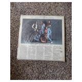 4 Records & 2 album covers: Three Dog Night, Reo Speedwagon & Molly Hatchet, & Van Halen