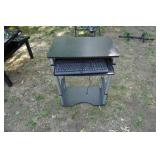 Computer Stand/Desk With Key Board Shelf