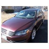 2012 Volkswagen Passsat TDI Diesel.