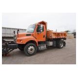 2008 Freightliner M2 Business Class Roll Of Hook Truck Plow Truck