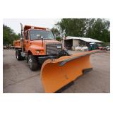 2008 Freightliner M2 Business Class Roll Of Hook Truck Plow Truck