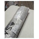 Tucson Beige 8 ft. x 10 ft. Machine Washable Border Floral Area Rug