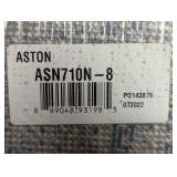 SAFAVIEH Area Rug 8x10 - Aston Collection - Large - Navy & Grey, Modern Abstract Design, Non-Shedding & Easy Cleaning