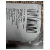 Beige White 8 x 10 Border Indoor/Outdoor Area Rug