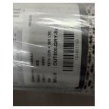 Hawaii Grey/Black 8 ft. x 10 ft. Bordered Indoor/Outdoor Area Rug