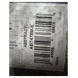 Abstract Blue/Ivory 6 ft. x 9 ft. Marle Eclectic Area Rug