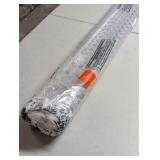 Chevron Modern Concentric Squares Black/Light Gray 5 ft. x 8 ft. Indoor/Outdoor Area Rug