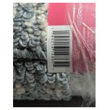 Light Blue/White 5 ft. x 7 ft. Abstract Area Rug