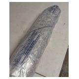 Charleston Navy/Cream 7 ft. x 7 ft. Round Distressed Border Area Rug