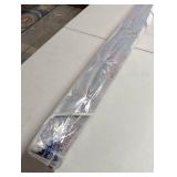 Monaco Teal/Orange 5 ft. x 5 ft. Abstract Round Area Rug