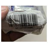 Monaco Teal/Orange 5 ft. x 5 ft. Abstract Round Area Rug