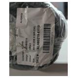 9 X 12 Silver Pebble Aloha Washable Bordered Indoor Outdoor Area Rug