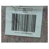 Glacier Red/Green 7 ft. x 7 ft. Geometric Round Area Rug