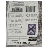 Bristol Zine Navy 7 ft. 10 in. x 7 ft. 10 in. Round Rug