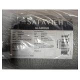 Glamour Beige 8 ft. x 10 ft. Geometric Diamonds Area Rug