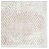 Bazaar Zen Cream 8 ft. x 10 ft. Abstract Area Rug