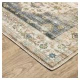 Harmony Denim 5 ft. x 7 ft. Indoor Machine Washable Area Rug