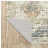 Harmony Denim 5 ft. x 7 ft. Indoor Machine Washable Area Rug