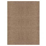 Royal Natural 6 ft. x 9 ft. Solid Indoor Area Rug