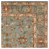 Heritage Blue/Blue 4 ft. x 6 ft. Border Area Rug