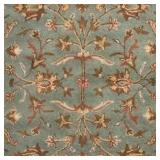 Heritage Blue/Blue 4 ft. x 6 ft. Border Area Rug