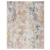 Madison Grey/Gold 10 ft. x 14 ft. Geometric Abstract Area Rug