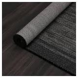 Hawaii Black/Grey 5 ft. x 7 ft. Bordered Indoor/Outdoor Area Rug