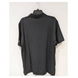NEW UNDER ARMOUR LARGE HEAT GEAR GOLF POLO (BLACK)