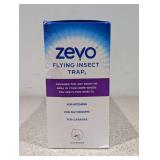 NEW ZEVO FLYING INSECT TRAP (2 DEVICES 6 CARTRIDGES)