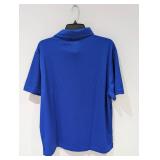NEW UNDER ARMOUR LARGE GOLF POLO (BLUE)