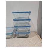 28PC. SNAPWARE PYREX GLASSWARE STORAGE CONTAINERS