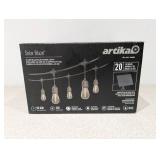 NEW ARTIKA SOLAR BLAZE 20 LED BULB & SOLAR STRING LIGHTS