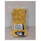 WELLS LAMONT LARGE WORK AND HOME HEAVY DUTY COWHIDE GLOVES 2PK.