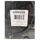 TRENDSPOT 18” TEAL PLANTERS 2PK.