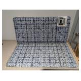 2 TOWN & COUNTRY LIVING COMFORT KITCHEN GEL MATS (BLUE)