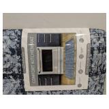 2 TOWN & COUNTRY LIVING COMFORT KITCHEN GEL MATS (BLUE)