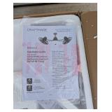 NEW CRAFTMADE BELLOWS II 48” INDOOR/OUTDOOR CEILING FAN/LIGHT